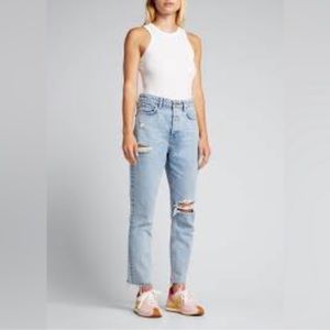 GRLFRND Karolina Rigid High Waist crop Jeans Size 29